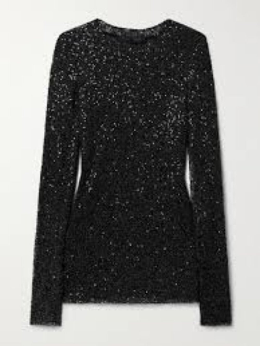 58 - NWT PROENZA SCHOULER SOPHIE EMBELLISED METALLIC KNITTED TOP - Picture 4 of 5